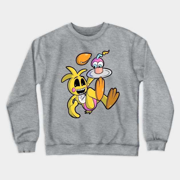 Toy Chica Crewneck Sweatshirt by pembrokewkorgi